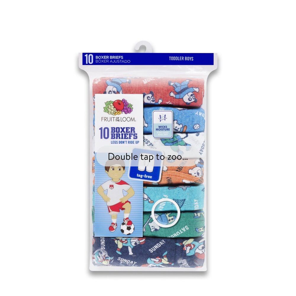 Fruit of the Loom Boys Underwear 2-3T